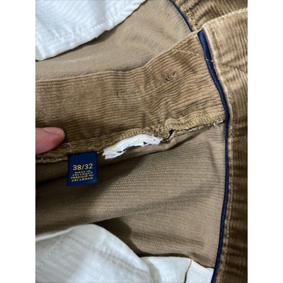 Ralph Lauren Polo The Varick Slim Straight Corduroy Pants Men's Size 38 X 32 - Picture 8 of 13